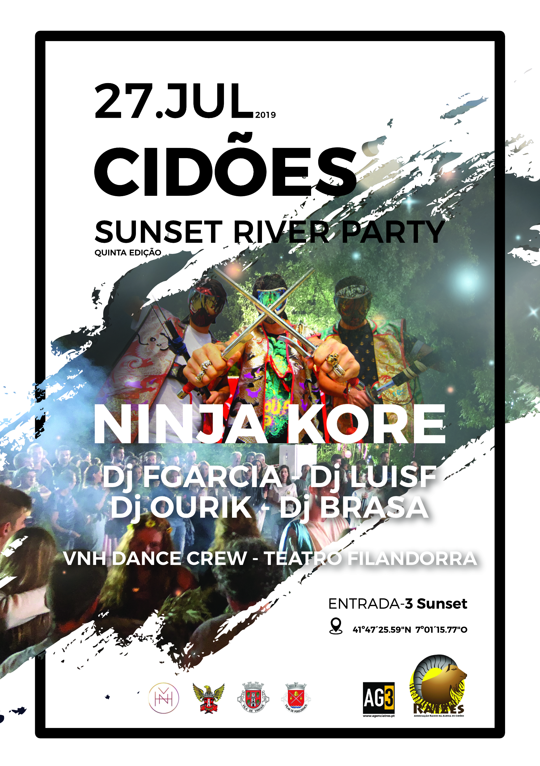 Cidões Sunset River Party